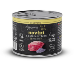 Išskirtinis konservuotas maistas su jautiena ir margainiu – 200 g