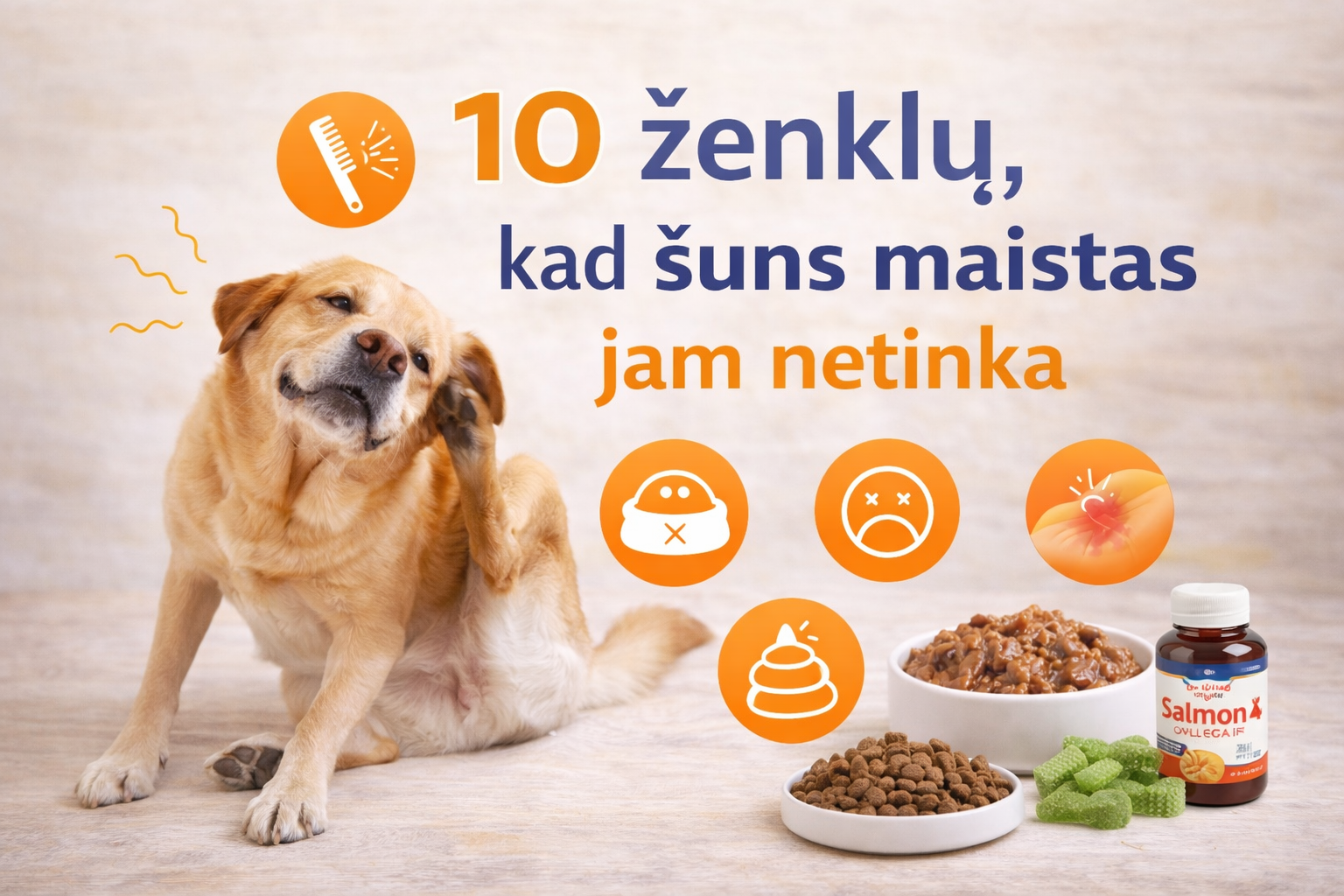 netinka šuns maistas